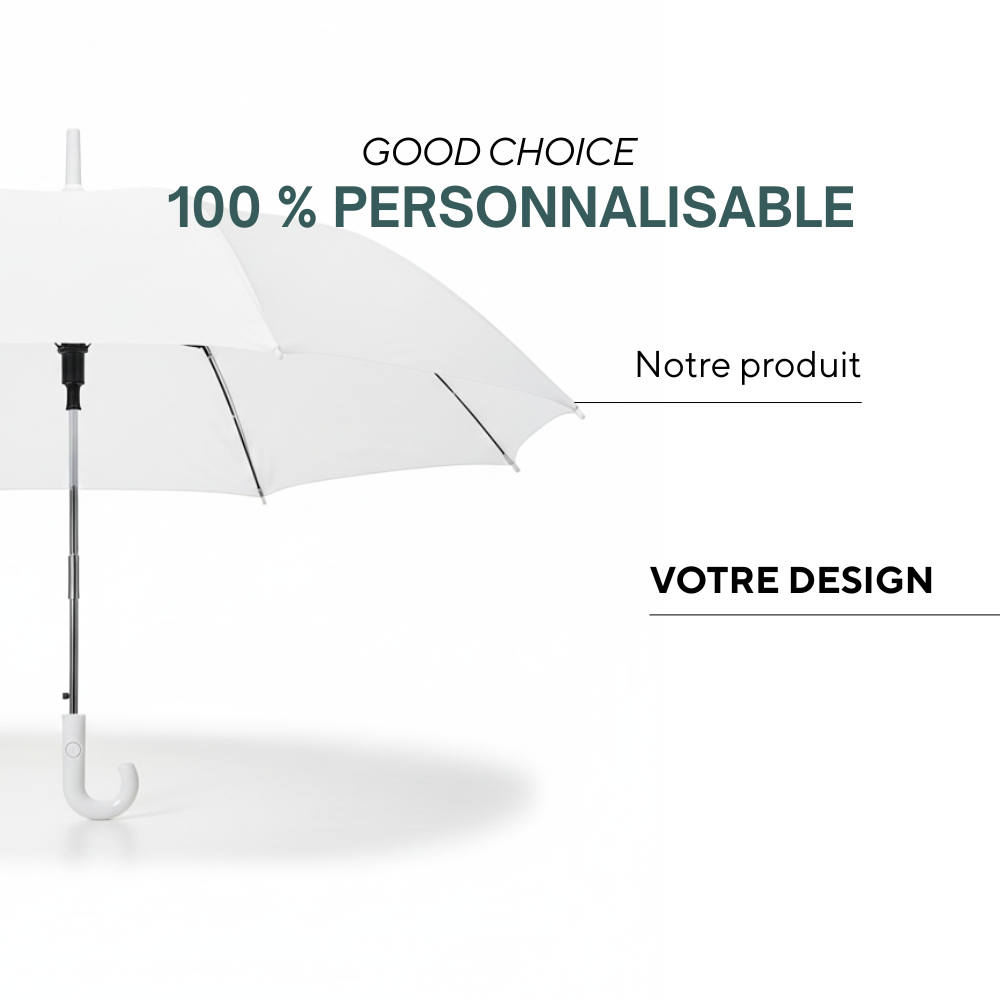 Montauban | Parapluie à ouverture auto et poignée en EVA. ⌀102cm/23