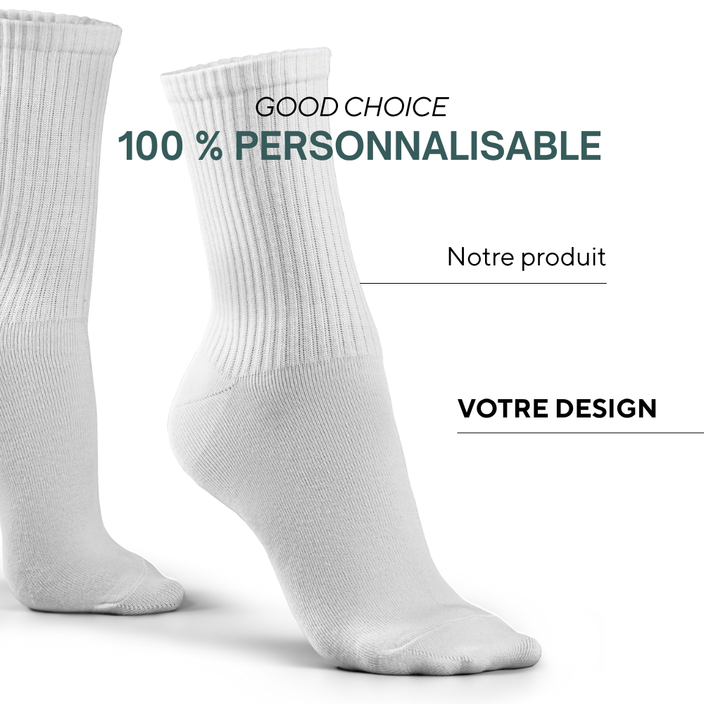 Chambéry | Votre design Chaussettes de sport et de randonnée en laine mérinos