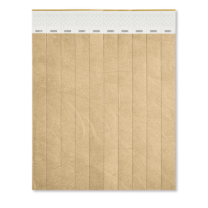 Dubaï | Planche de 10 Bracelets DuPont ™ Tyvek®