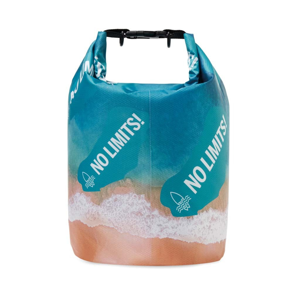 Alpe d'Huez | Sac étanche de 5 L en tissu ripstop RPET, design à 360°.