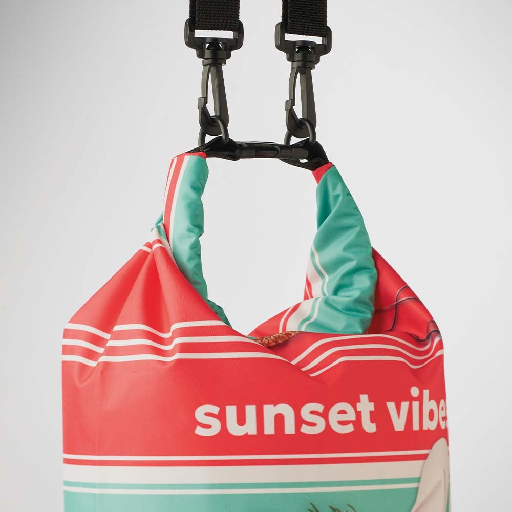 Courchevel | Sac étanche de 1,5 L en RPET avec votre design à 360°.
