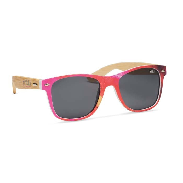 Combloux | Lunettes de soleil entièrement personnalisées en PC et bambou (UV400)