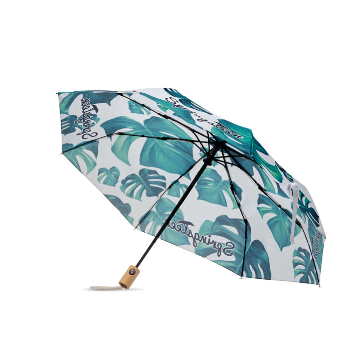 Vesoul | Parapluie coupe-vent. poignée bois et ouverture auto.⌀95cm/21″
