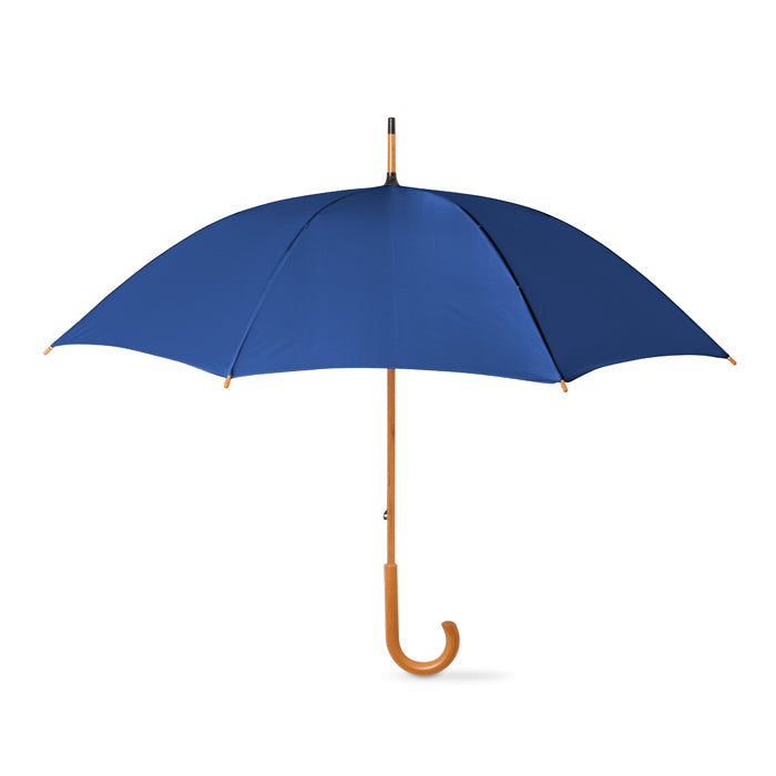 Pamiers | Parapluie ouverture auto mât et poignée bois.⌀102cm/23″.