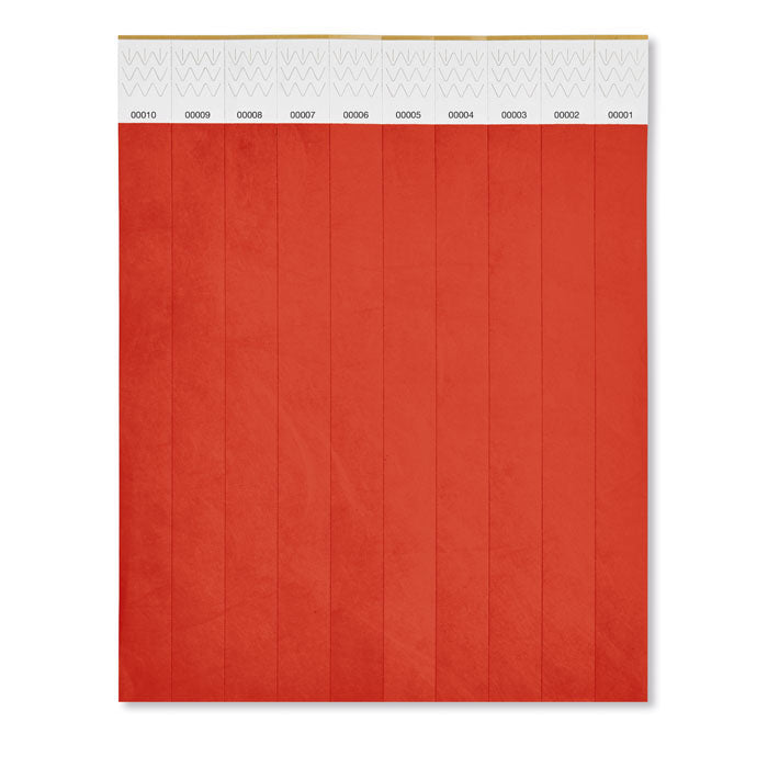Dubaï | Planche de 10 Bracelets DuPont ™ Tyvek®