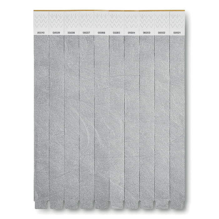 Dubaï | Planche de 10 Bracelets DuPont ™ Tyvek®