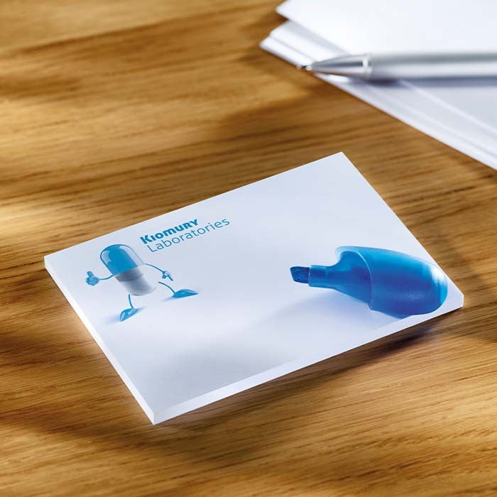 Gênes | Notes autocollantes imprimées de forme rectangulaire (fabriqué dans l'UE)