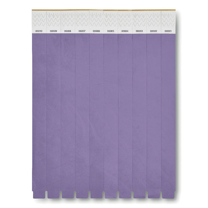 Dubaï | Planche de 10 Bracelets DuPont ™ Tyvek®