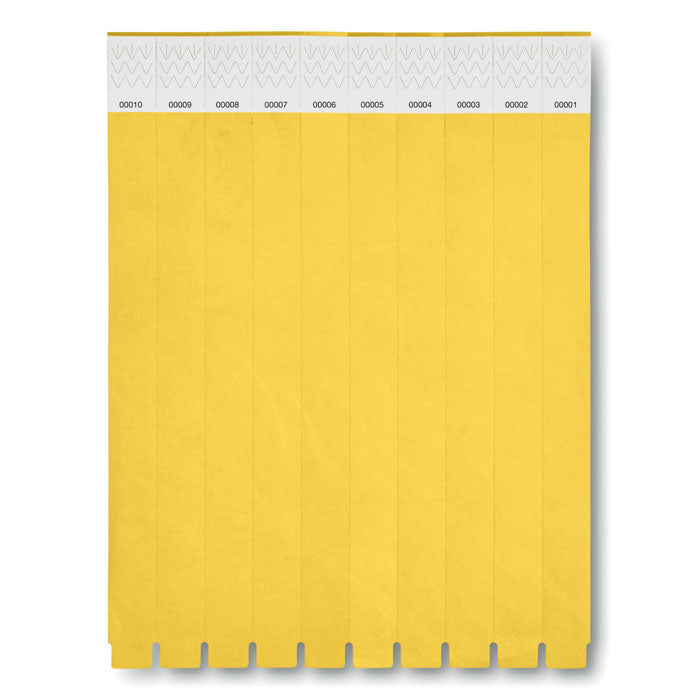 Dubaï | Planche de 10 Bracelets DuPont ™ Tyvek®