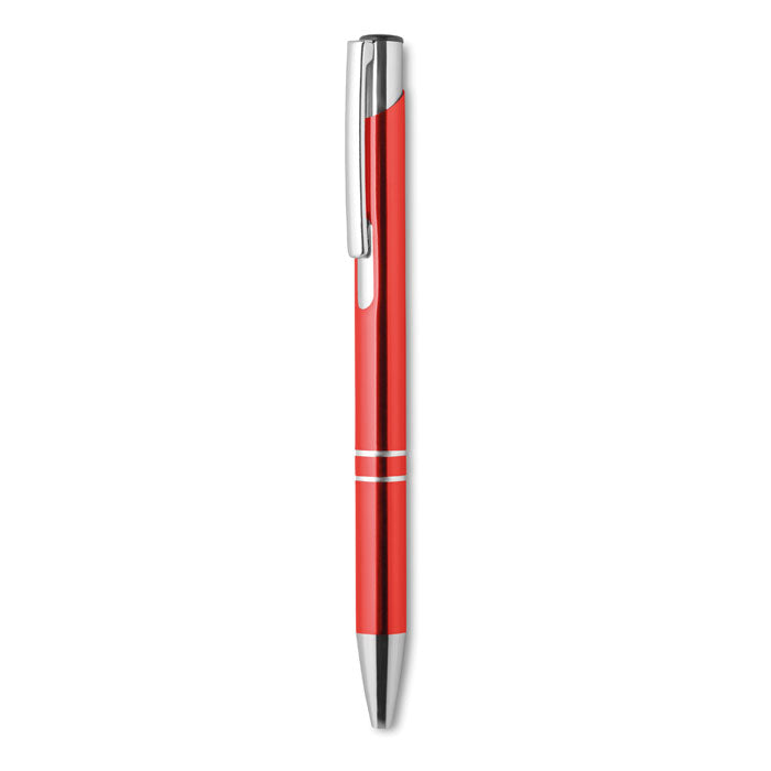 Zurich | Stylo bille rétractable en aluminium. Encre noire.