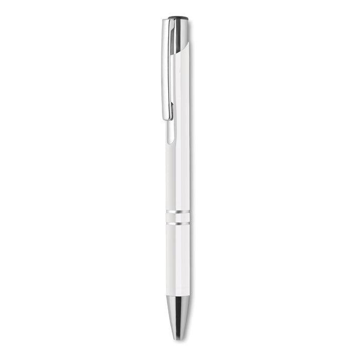 Zurich | Stylo bille rétractable en aluminium. Encre noire.