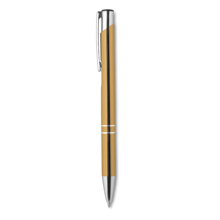 Zurich | Stylo bille rétractable en aluminium. Encre noire.