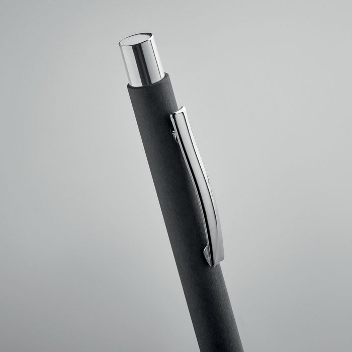 Wellington | Stylo à bille à bouton poussoir en papier recyclé