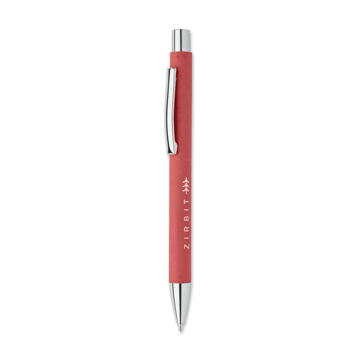 Wellington | Stylo à bille à bouton poussoir en papier recyclé