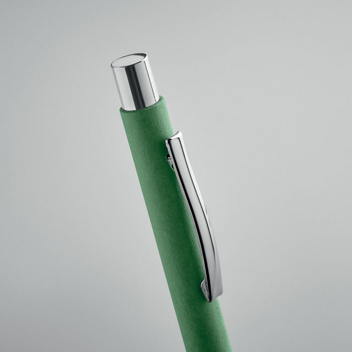 Wellington | Stylo à bille à bouton poussoir en papier recyclé