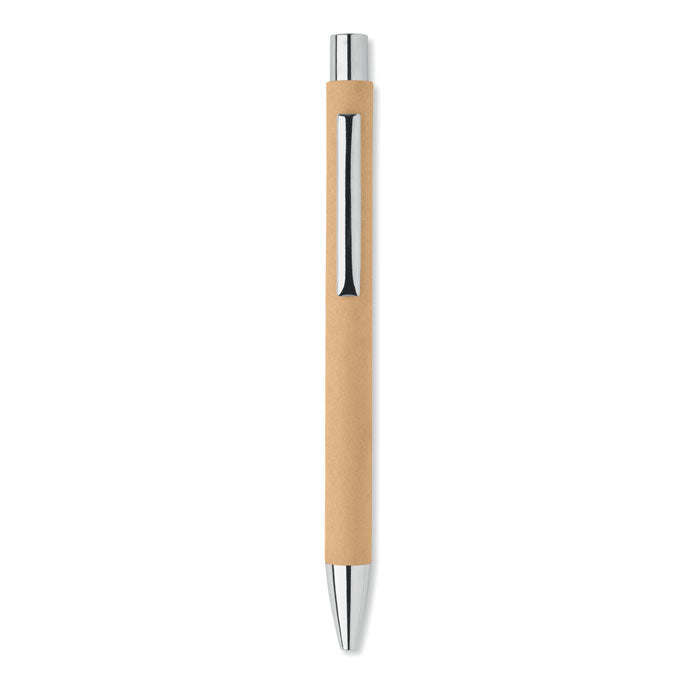 Wellington | Stylo à bille à bouton poussoir en papier recyclé