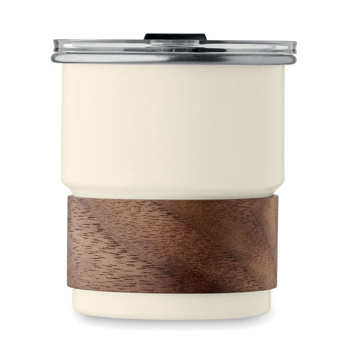 Sydney | Gobelet design simple paroi avec paille à personnaliser