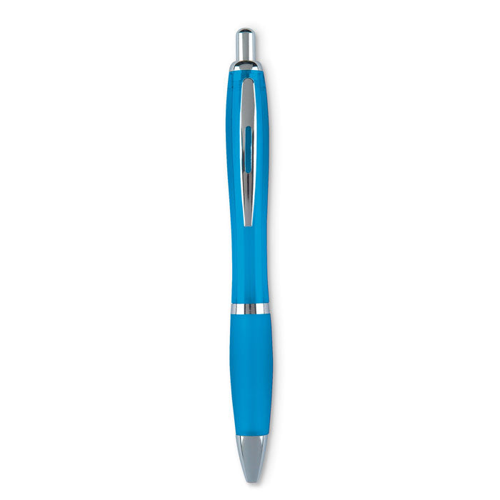 Salvador | Stylo bille automatique en ABS. Encre bleue.