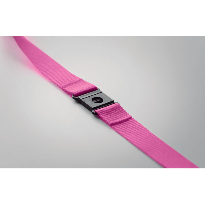 Tel Aviv | Lanyard en RPET avec crochet en métal