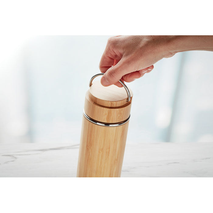 Piura | Bouteille isolante de 400ml en bambou