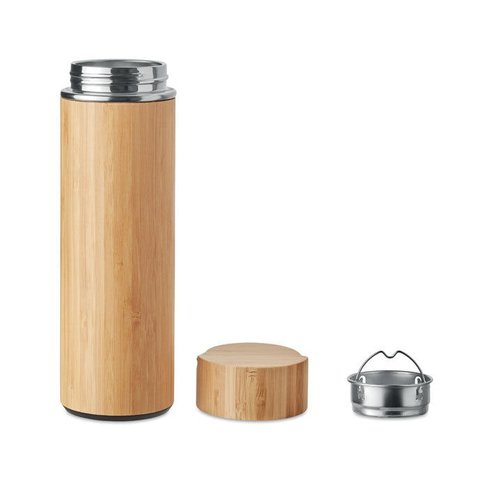 Piura | Bouteille isolante de 400ml en bambou