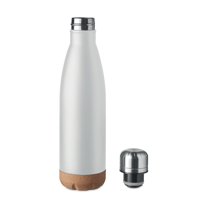 Saint-Omer | Bouteille acier inoxydable à personnaliser avec base en li!ège