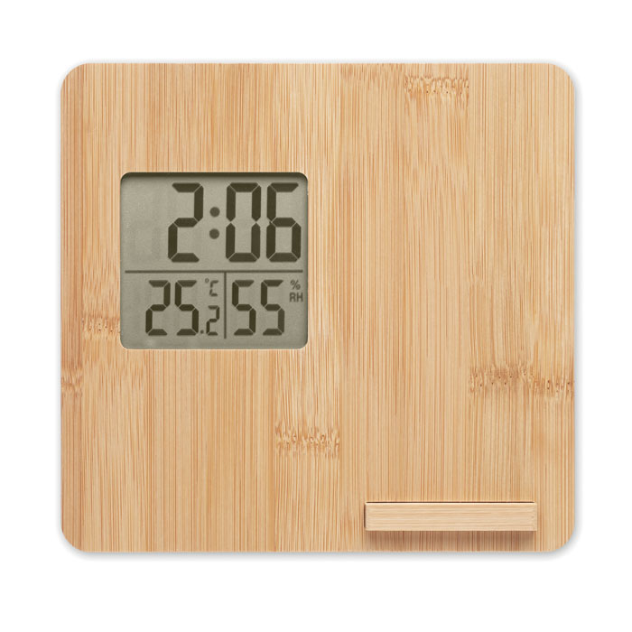 Kigali | Station météo & Chargeur sans fil 15W