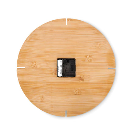 Hong Kong | Horloge murale en bambou