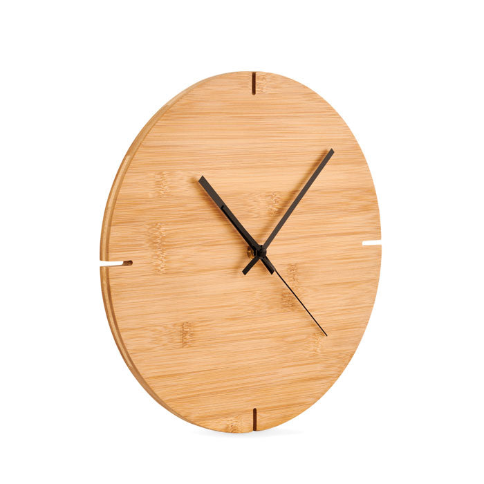 Hong Kong | Horloge murale en bambou
