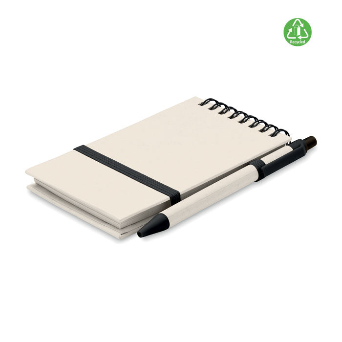 Jeju | Bloc-notes A6 à spirales avec stylo