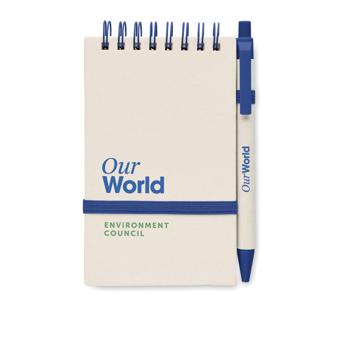 Jeju | Bloc-notes A6 à spirales avec stylo