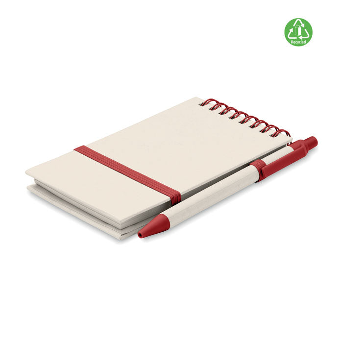 Jeju | Bloc-notes A6 à spirales avec stylo