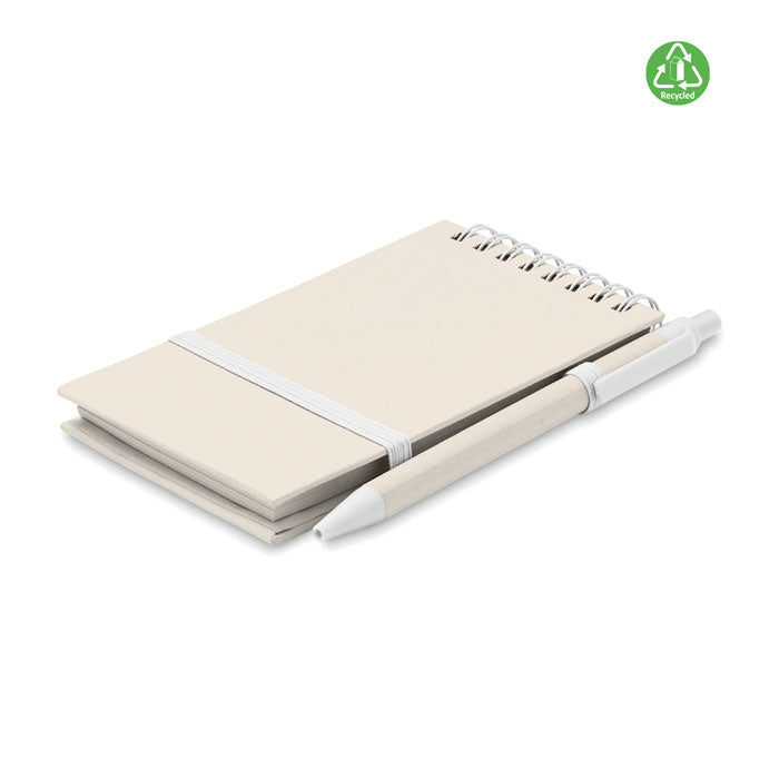 Jeju | Bloc-notes A6 à spirales avec stylo
