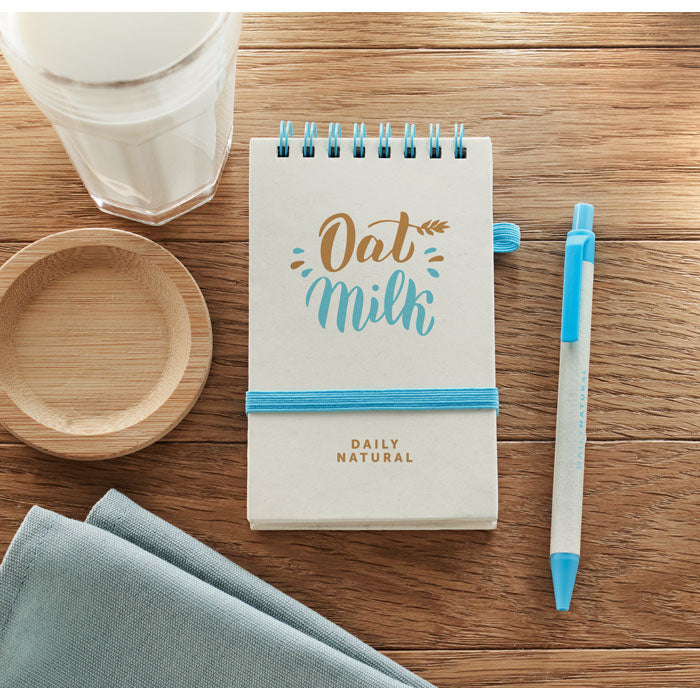 Jeju | Bloc-notes A6 à spirales avec stylo