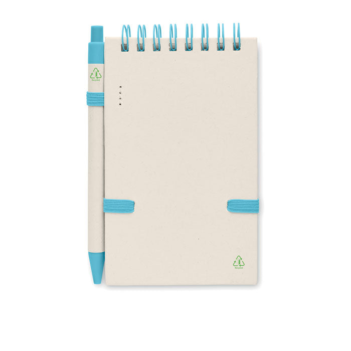 Jeju | Bloc-notes A6 à spirales avec stylo