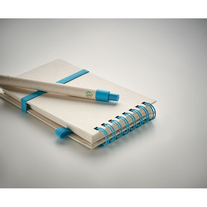 Jeju | Bloc-notes A6 à spirales avec stylo