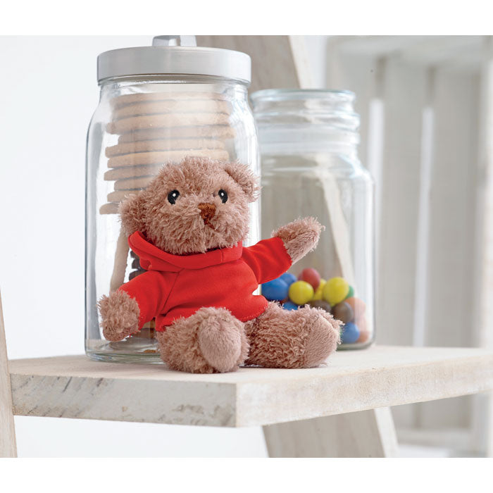Cracovie |Our en peluche personnalisable avec t-shirt blanc