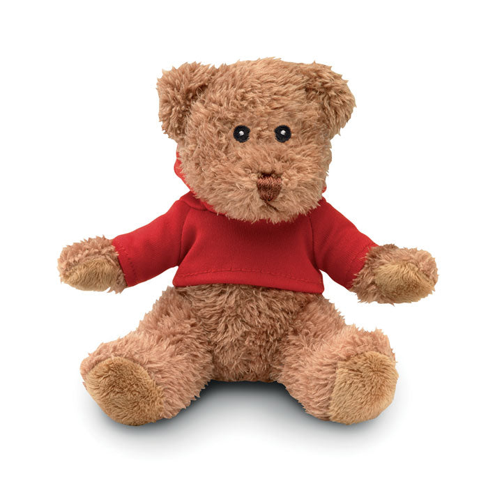Cracovie |Our en peluche personnalisable avec t-shirt blanc