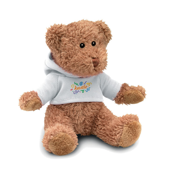 Cracovie |Our en peluche personnalisable avec t-shirt blanc