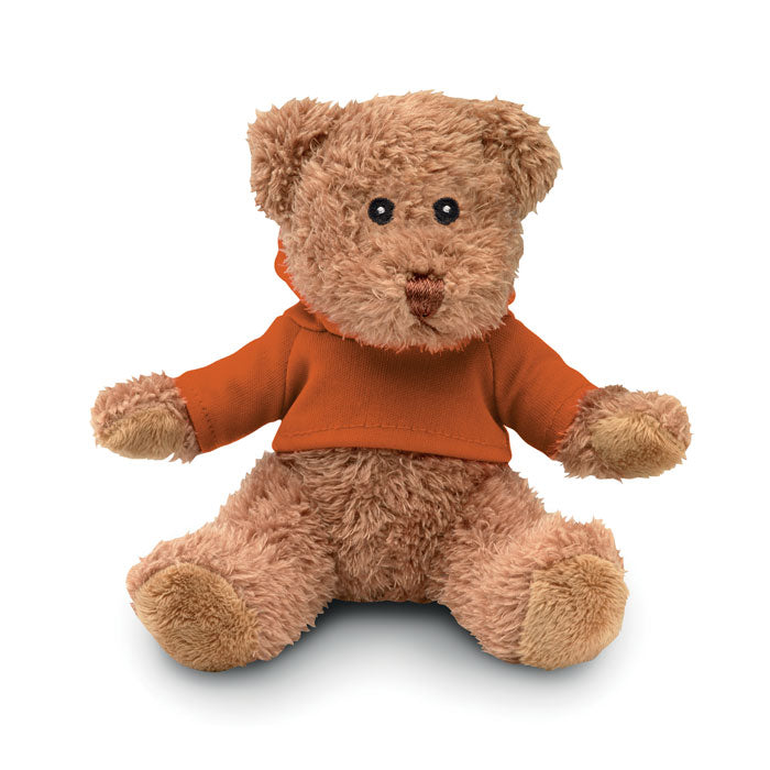 Cracovie |Our en peluche personnalisable avec t-shirt blanc