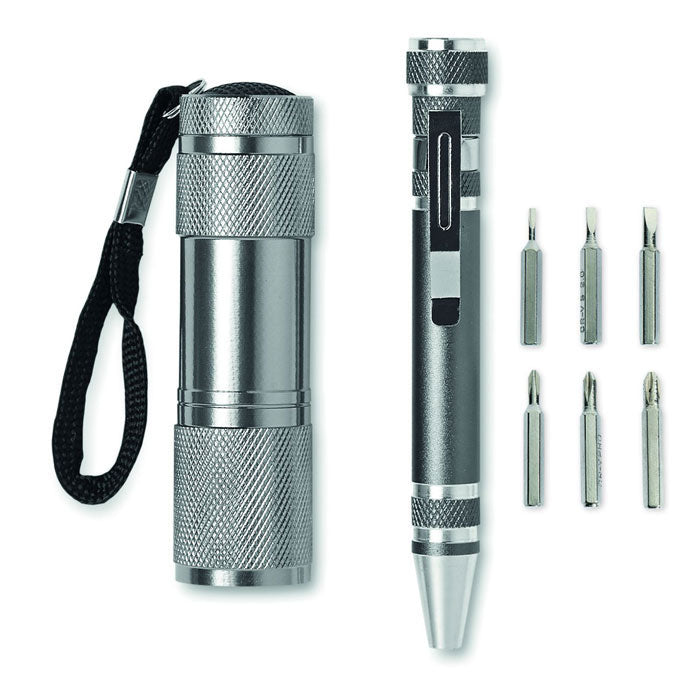 Malaga | Lampe torche et tournevis à personnaliser